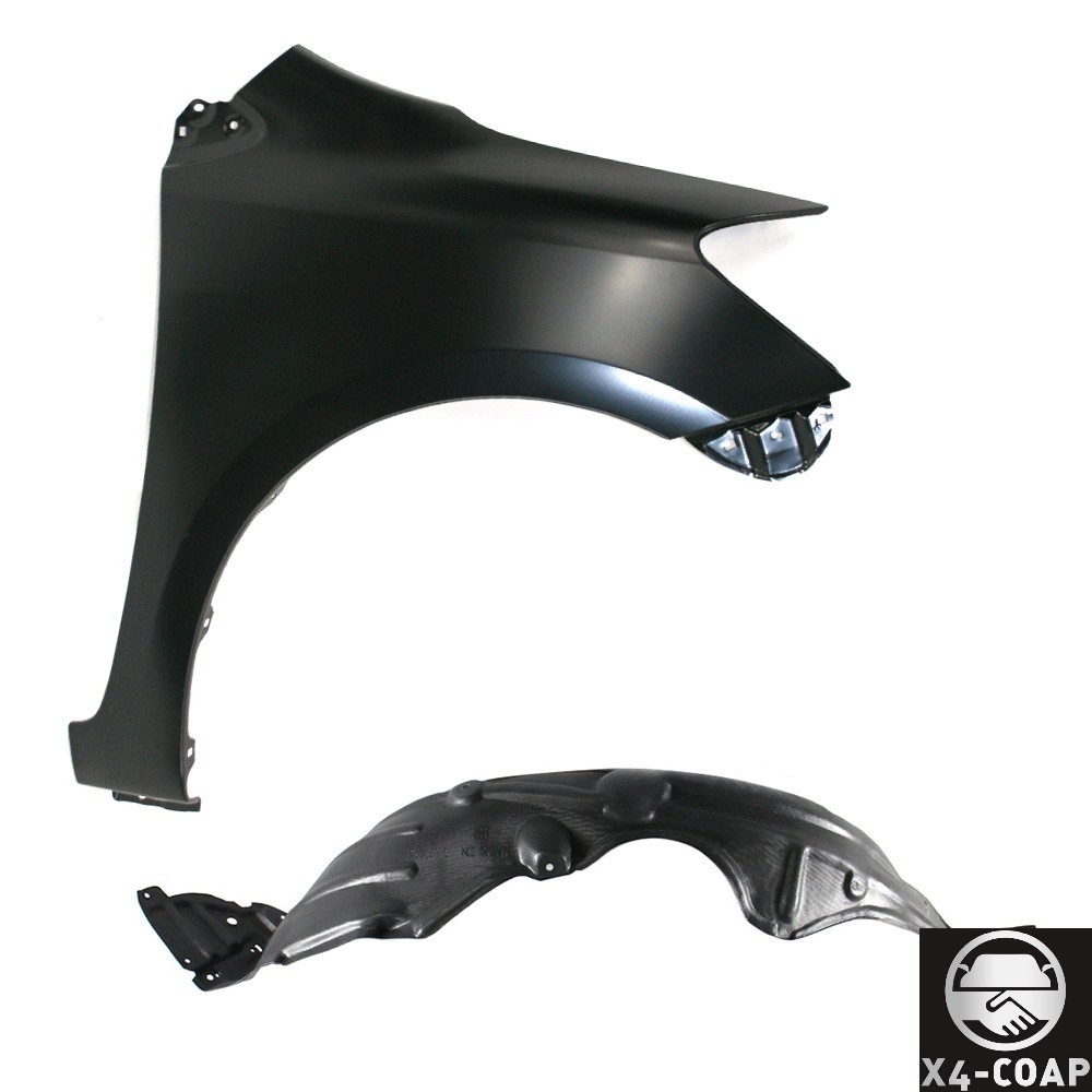 20072012 For Toyota Yaris Front,Right Passenger Side FENDER And Fender